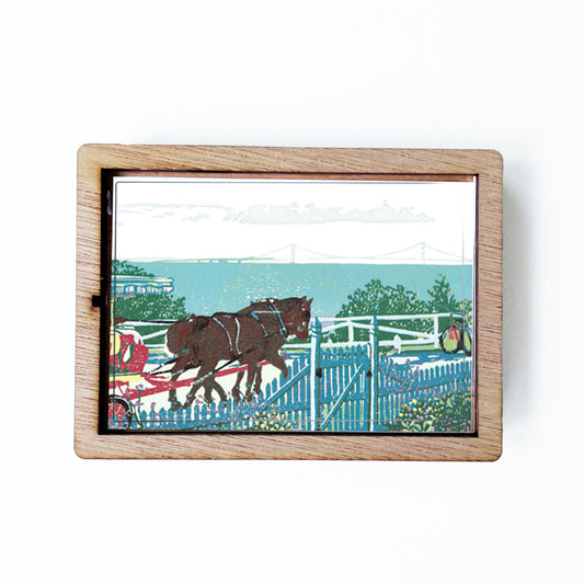 Mackinac Garden Gate Magnet