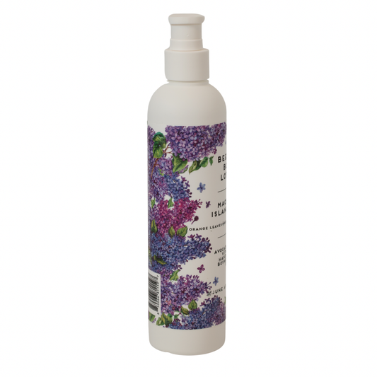 Mackinac Island Lilac Beeswax Body Lotion by June Apothicarie.