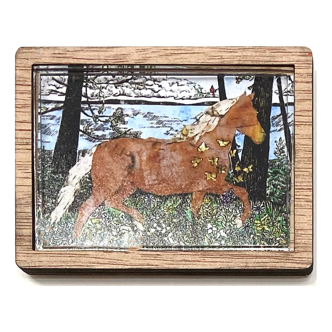 Framed Wooden Magnets by Peninsula Prints