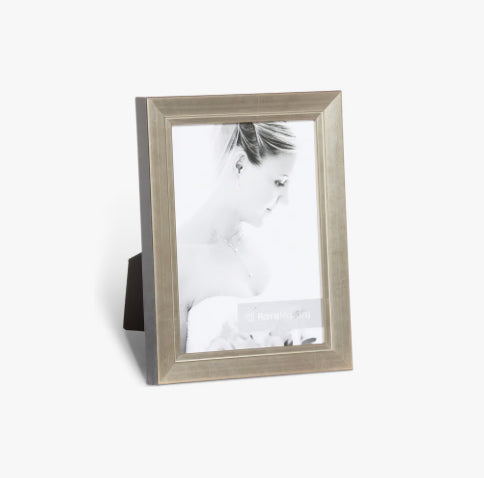 Metro Urban Silver Leaf Photo Frame