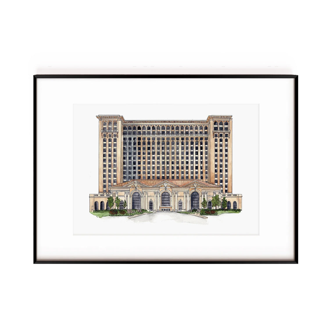Michigan Train Station - Fine Art Print by Abigail Powers