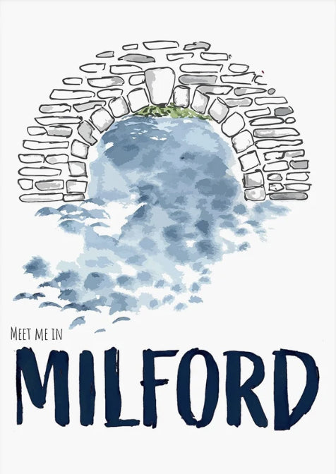 Milford Huron River Bridge - Fine Art Print by Abigail Leigh Designs