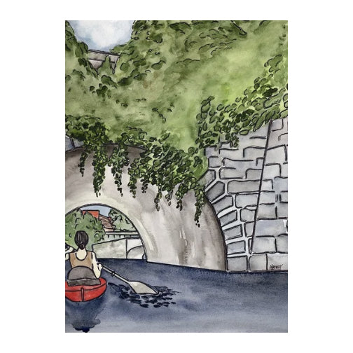 Huron River Day - Fine Art Print by Abigail Leigh Designs