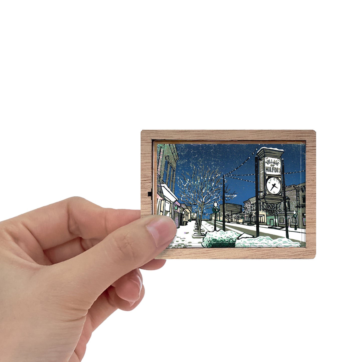 Milford Lights Magnet