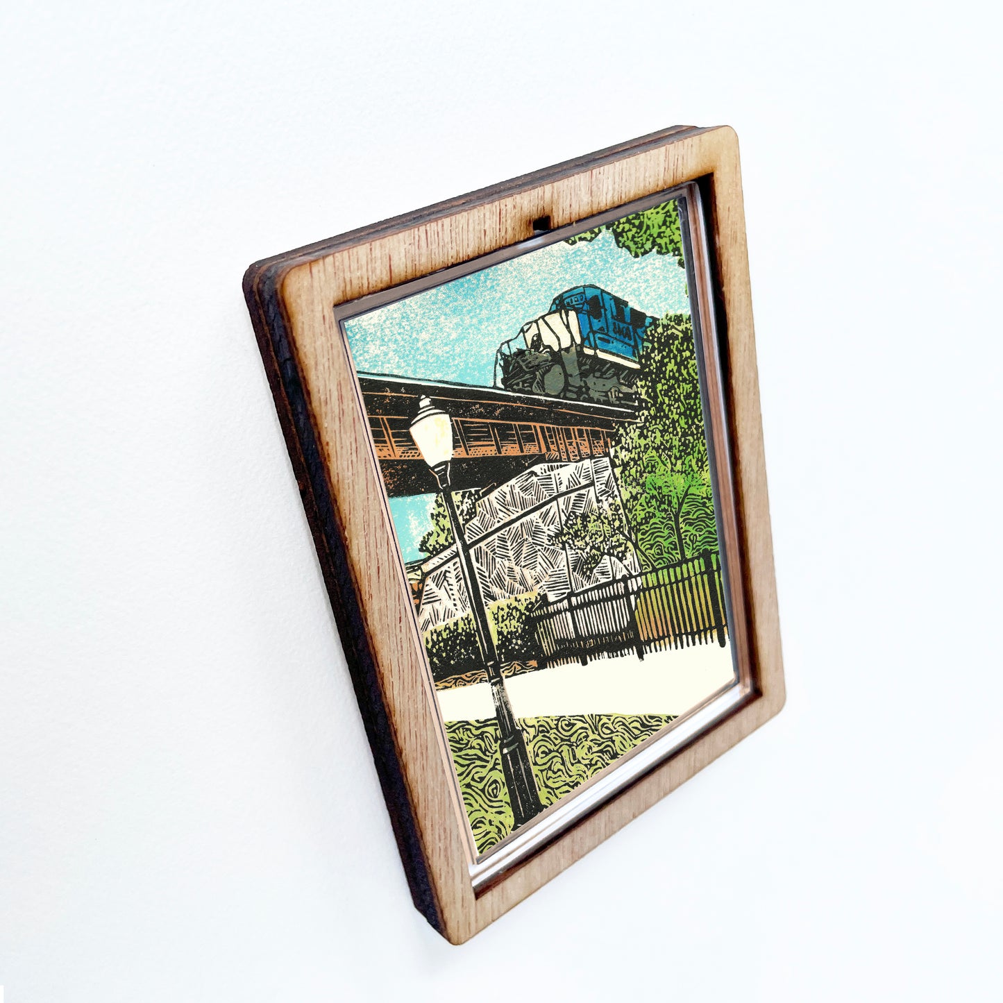 Milford Train Magnet