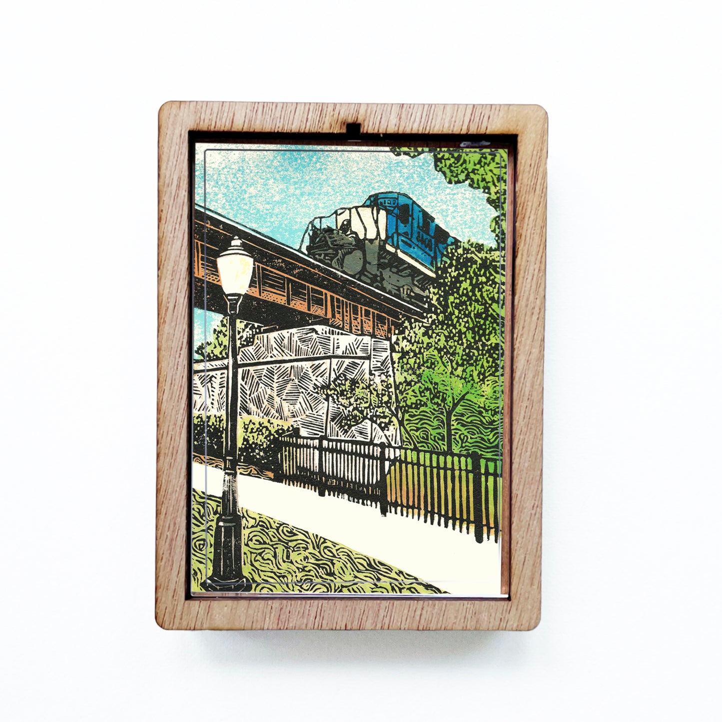 Milford Train Magnet