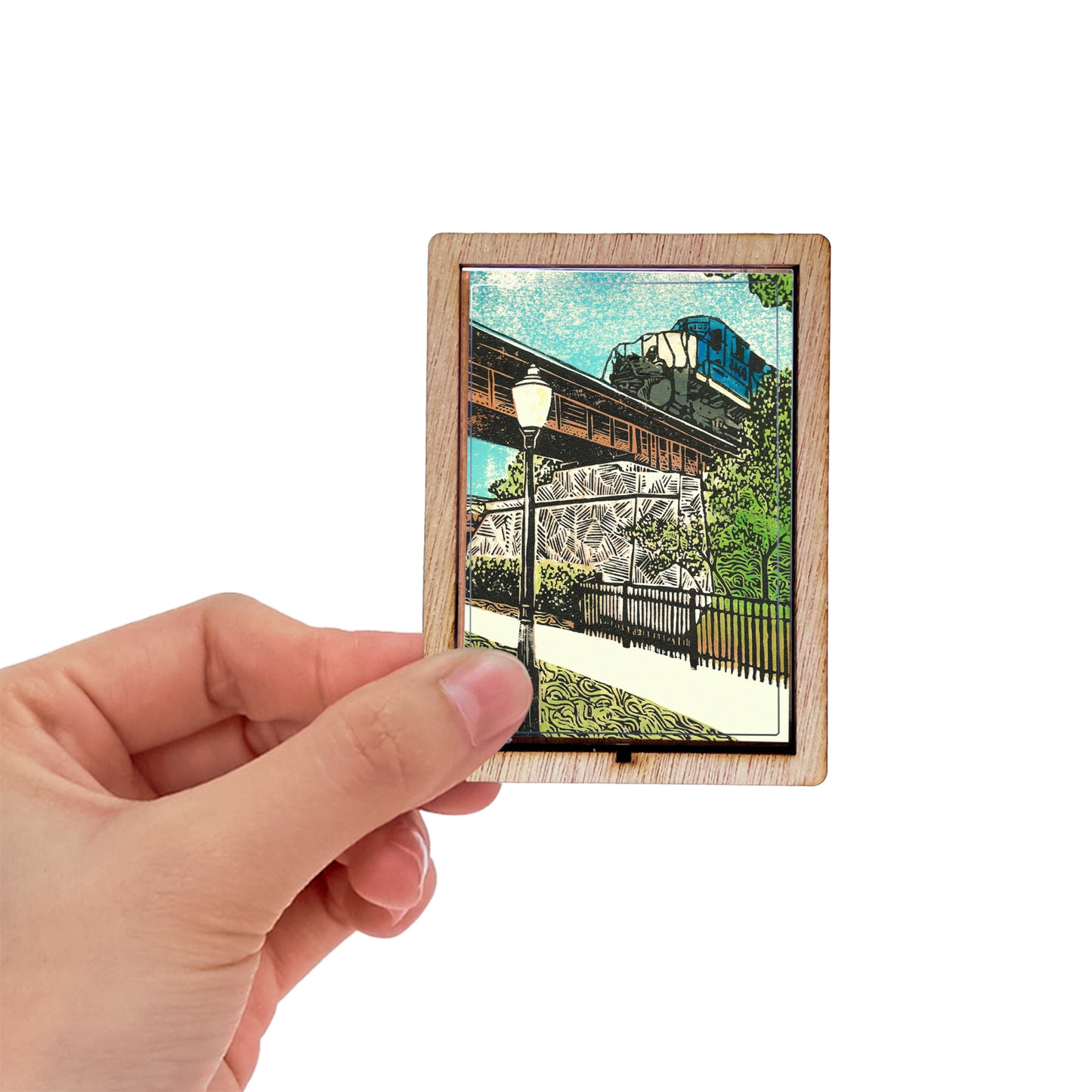 Milford Train Magnet