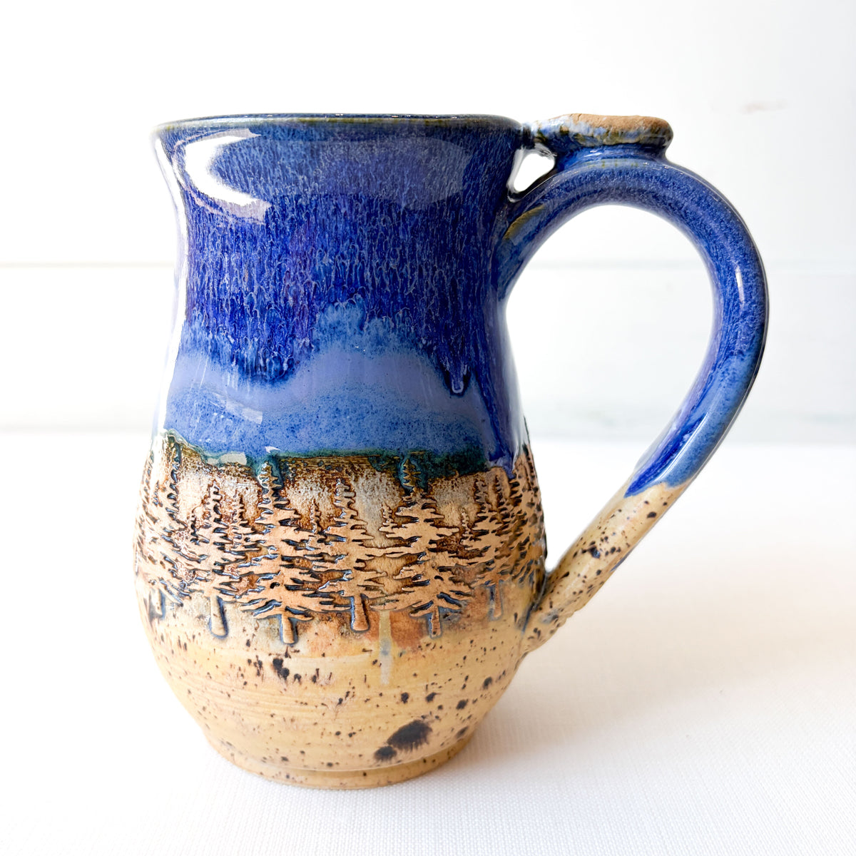 Michigan Mug - Lake Blue Glaze
