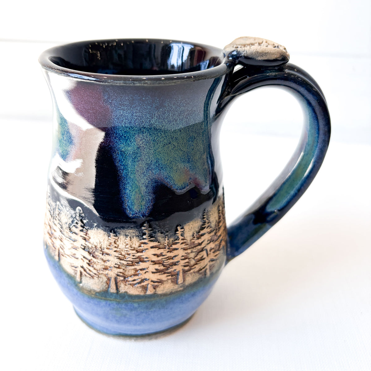 Michigan Mug - Northern Lights Glaze