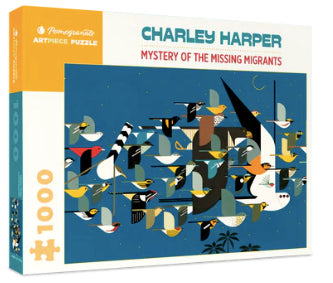 Charley Harper: Mystery of the Missing Migrants 1000-Piece Jigsaw Puzzle