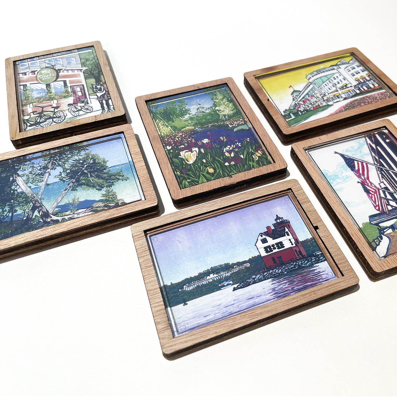 Secret Garden River Magnet