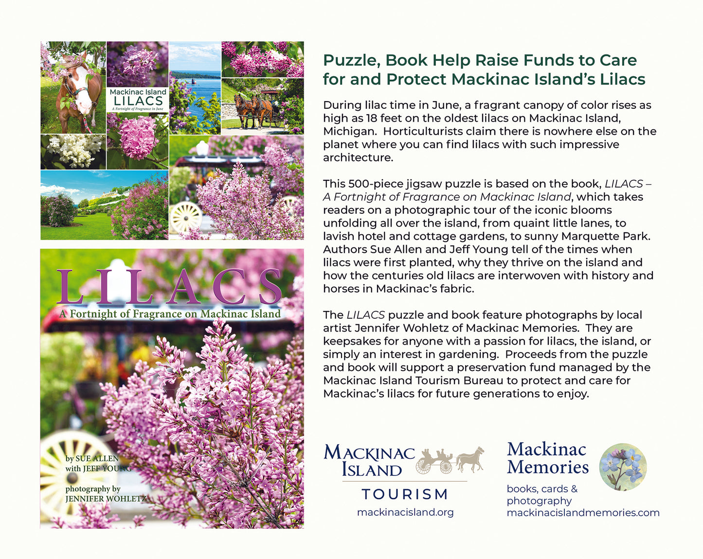 Mackinac Island Lilac Puzzle