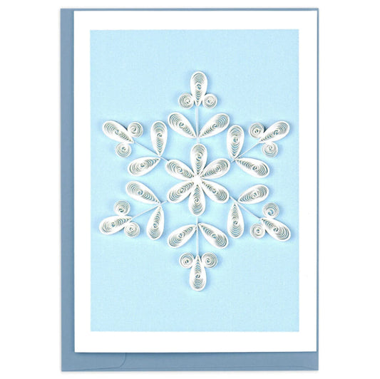 Quilled Snowflake Gift Enclosure Mini Card