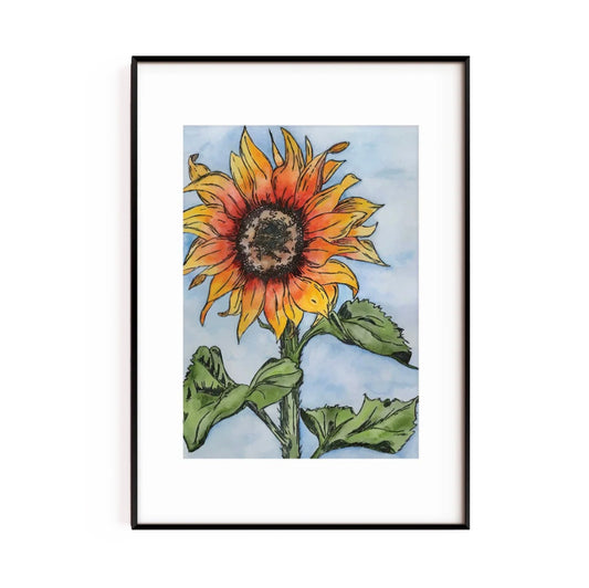 Stand Tall Sunflowers - Fine Art Print
