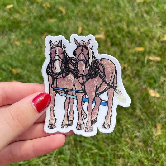 Dray Team on the Dock Vinyl Sticker