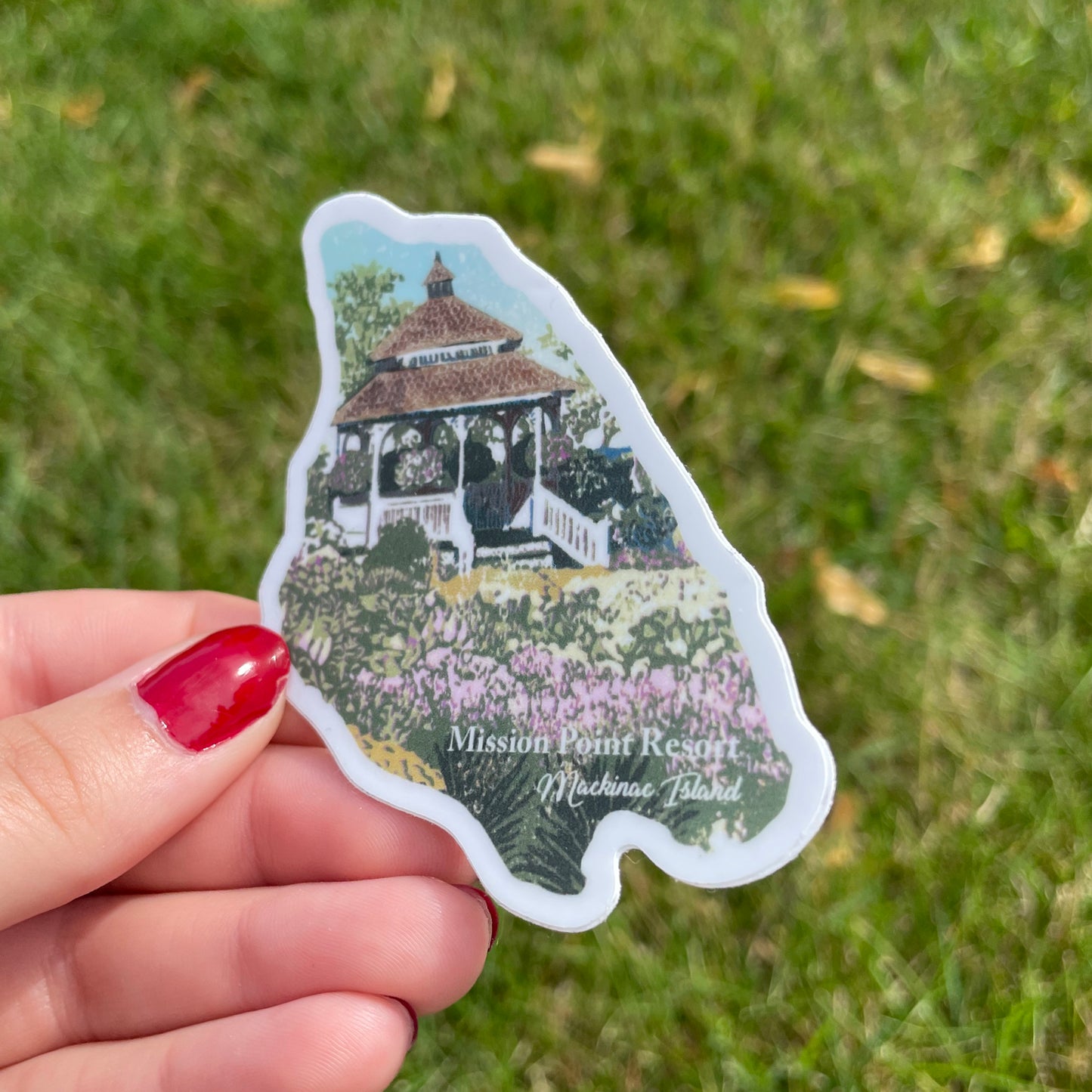 Mission Point Gazebo Vinyl Sticker