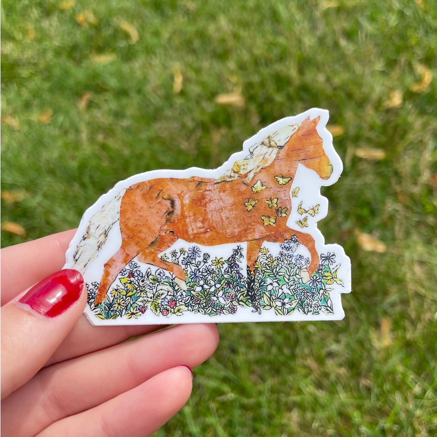 Morning Frolic Vinyl Sticker