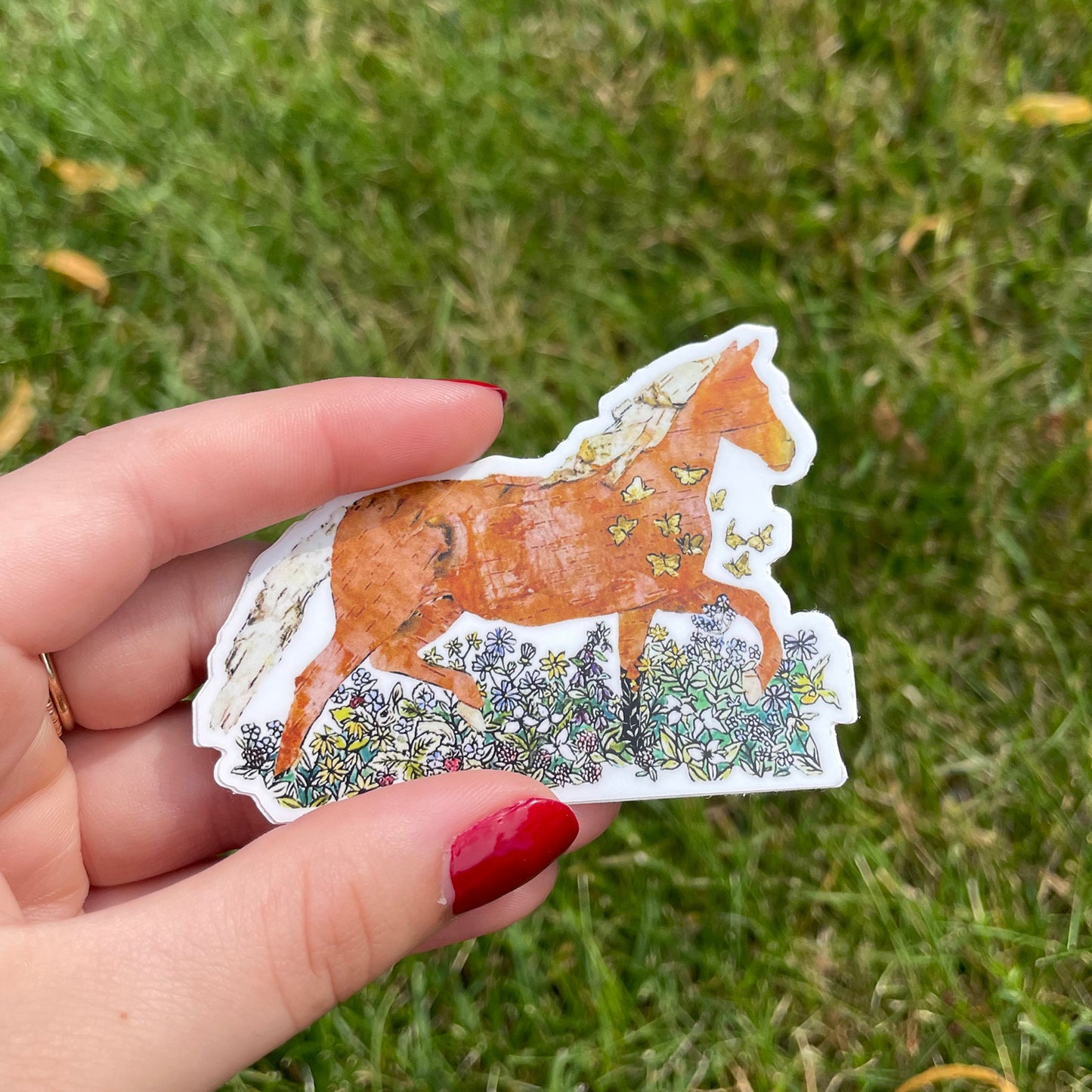 Morning Frolic Vinyl Sticker