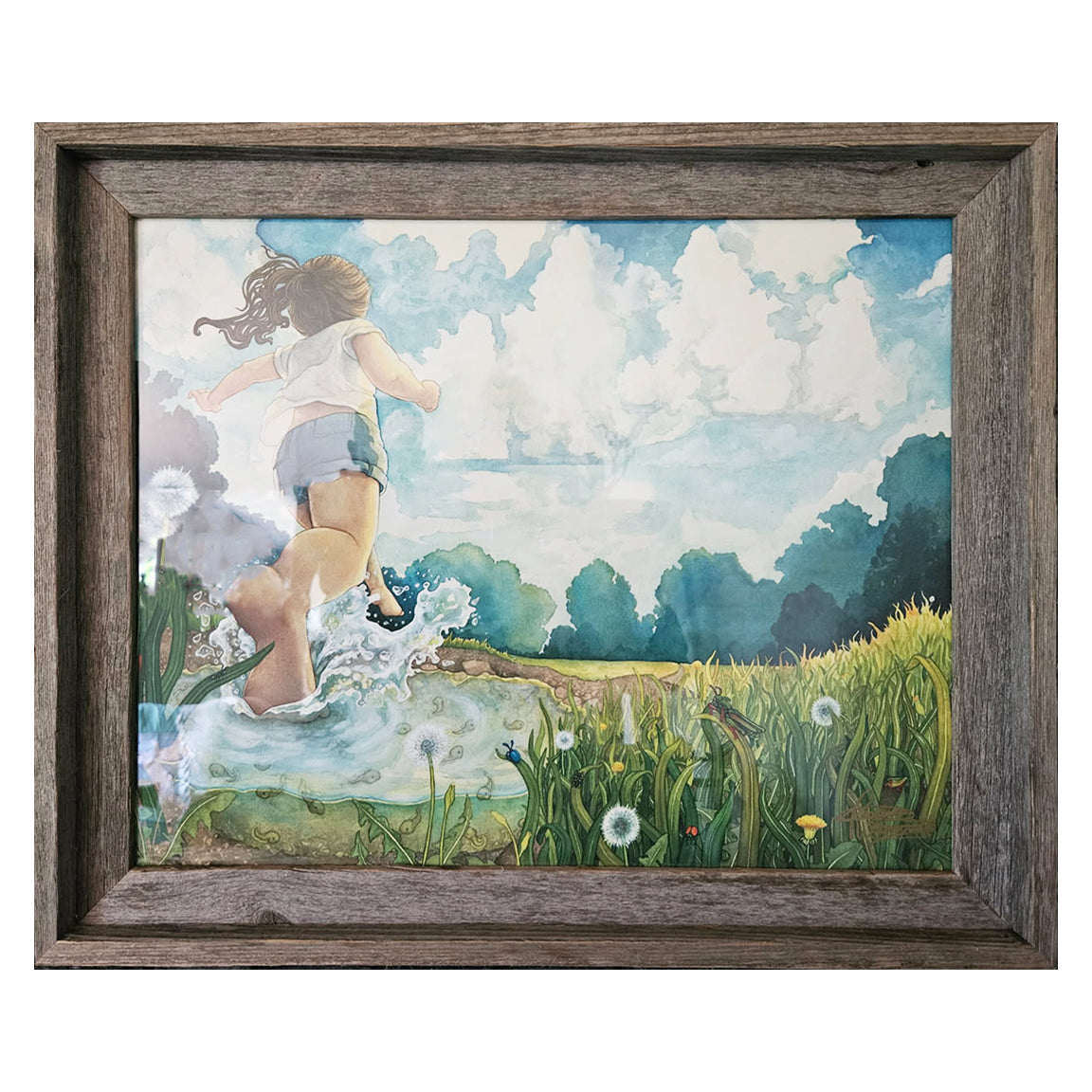 Summer Puddles - Fine Art Print