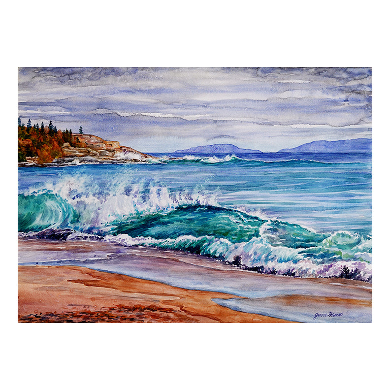 Enjoy the beauty of the Great Lakes in your home or office with&nbsp;Superior Shore, an original painting of Lake Superior by Michigan Artist Janice Dumas.&nbsp;