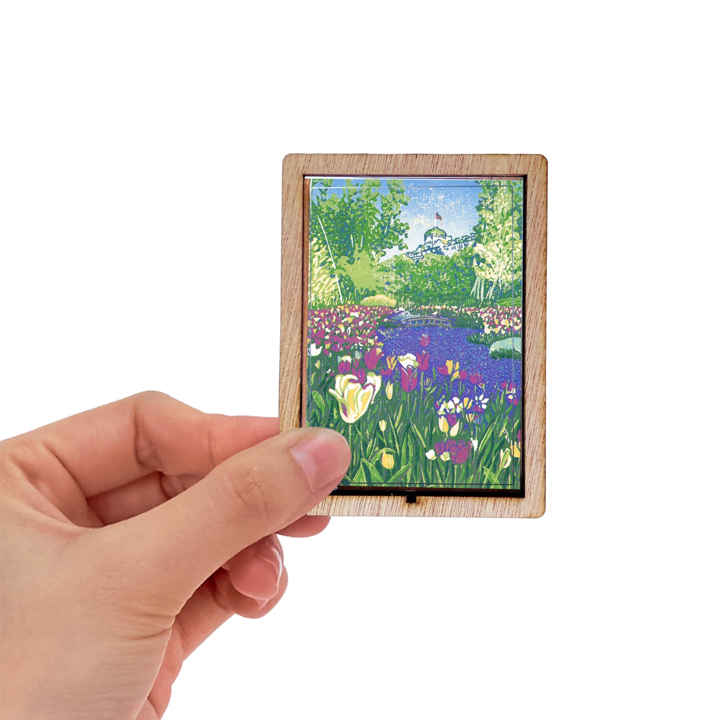 Secret Garden River Magnet