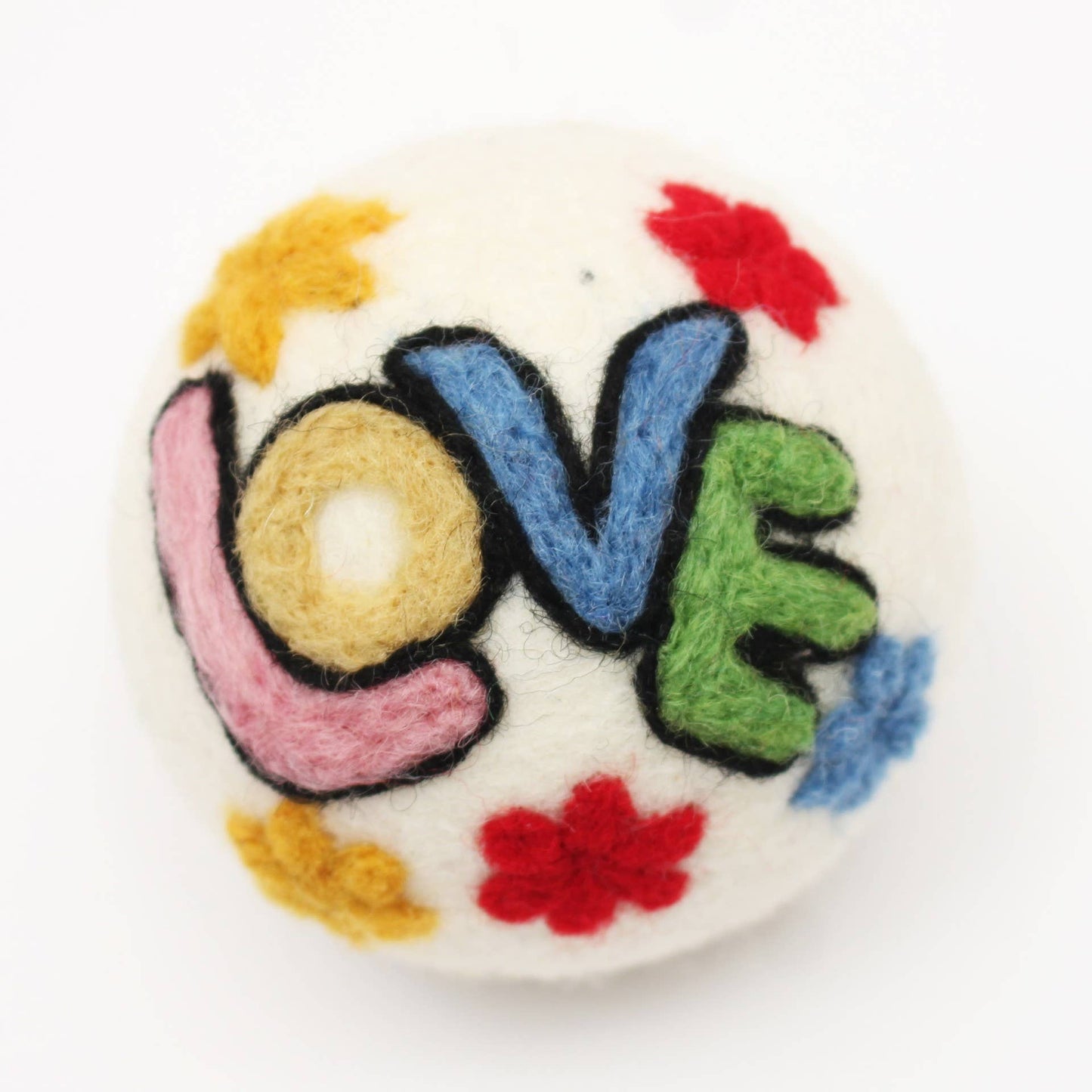 Hippie Collection: Eco Wool Dryer Balls Fair Trade: Colorful Love