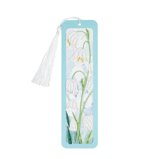 Handmade Quilled Paper Lily of the Valley Bookmark