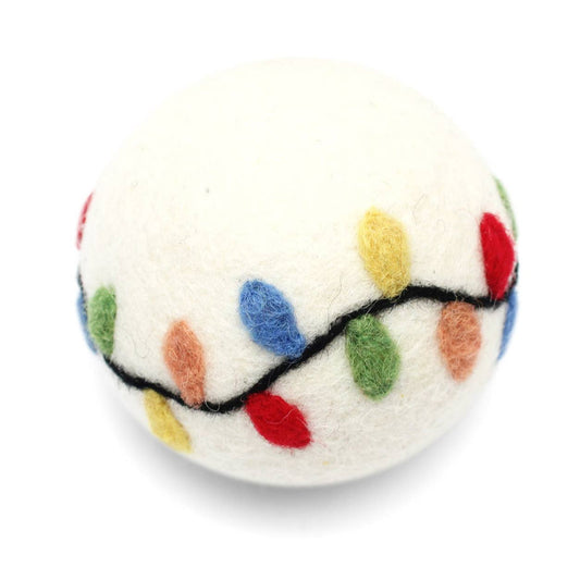 Single – Wool Dryer Balls Over 50 Styles : Holiday Lights