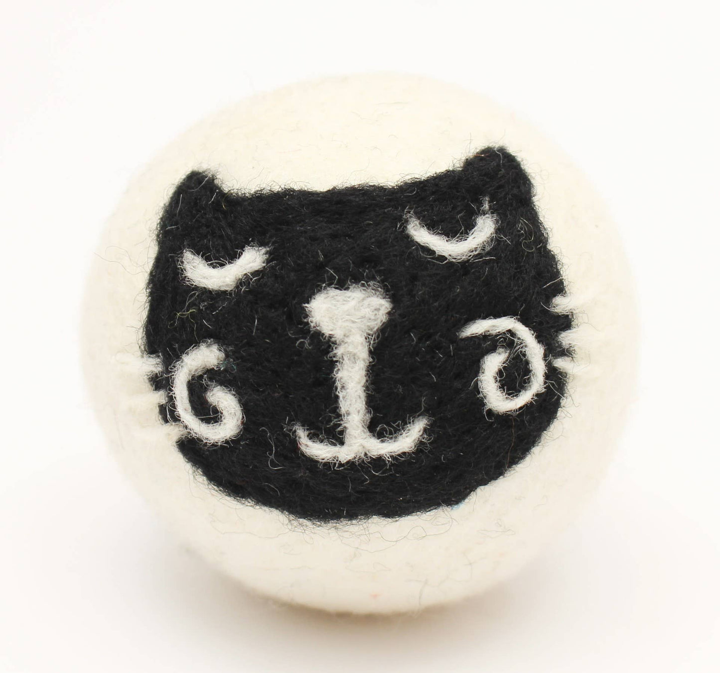 Cats: Eco Wool Dryer Balls Fair Trade: Cream Cat