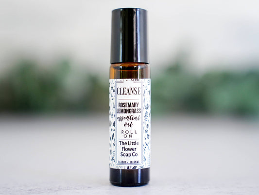 Rosemary Lemongrass Essential Oil Roll-on Aromatherapy