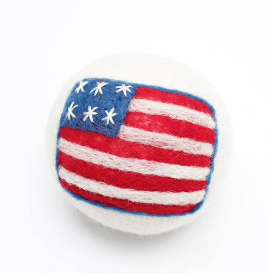 Flags: (USA, CO, TX, AZ) Eco Wool Dryer Balls: USA