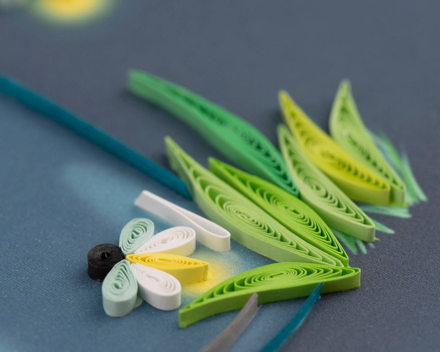 Fireflies Everyday Quilled Card
