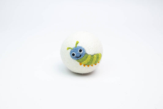 Eco Wool Dryer Ball: Caterpillar