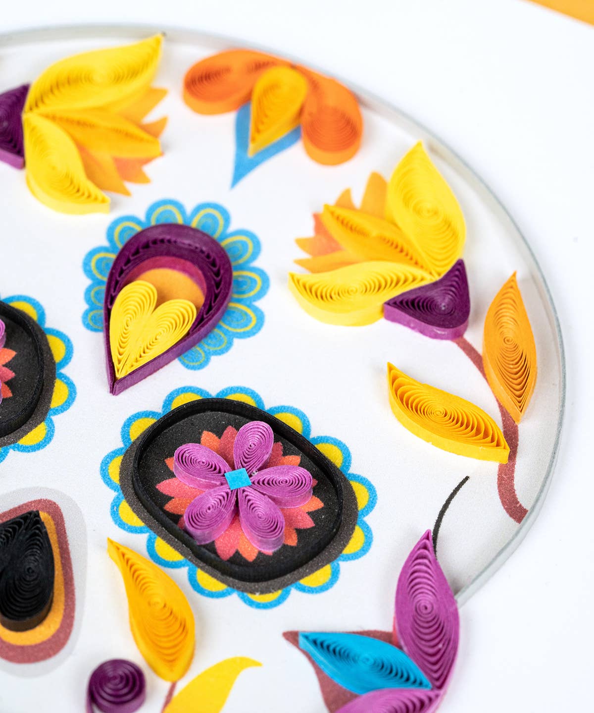 Quilled Sugar Skull Greeting Card (New 2023)