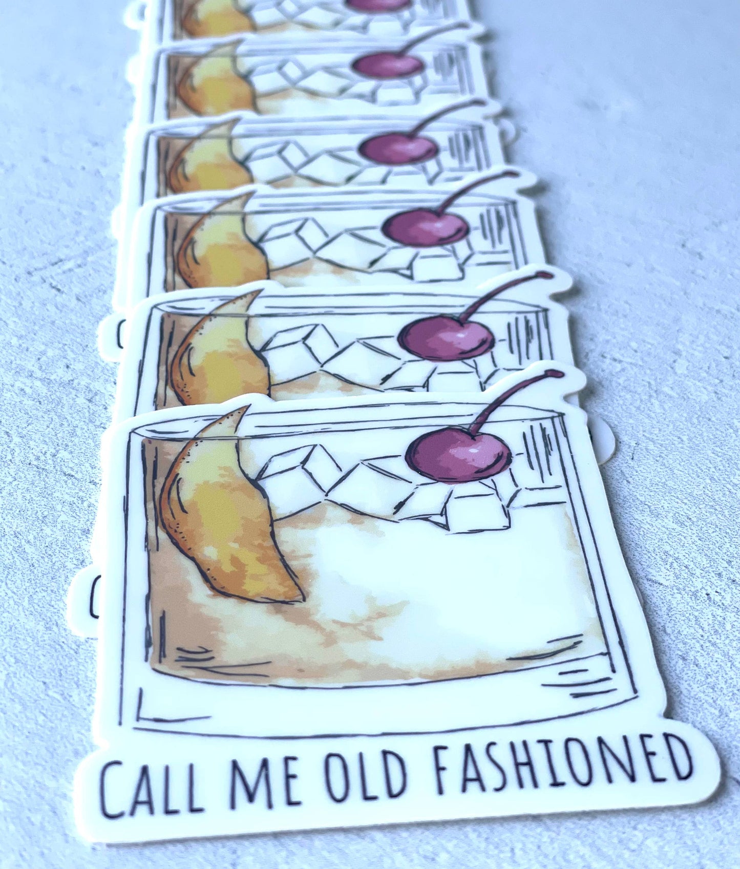 Call me Old Fashion Sticker