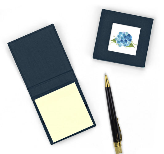 Hydrangea Sticky Note Pad Cover
