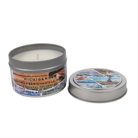 Michigander 4oz Travel Candle