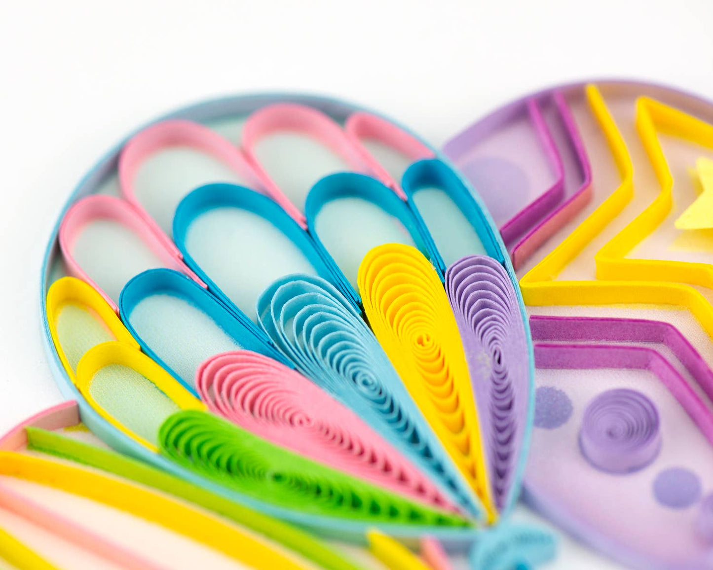 Balloon Surprise Quilled Card