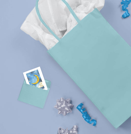 Moon & Stars Gift Enclosure Mini Card