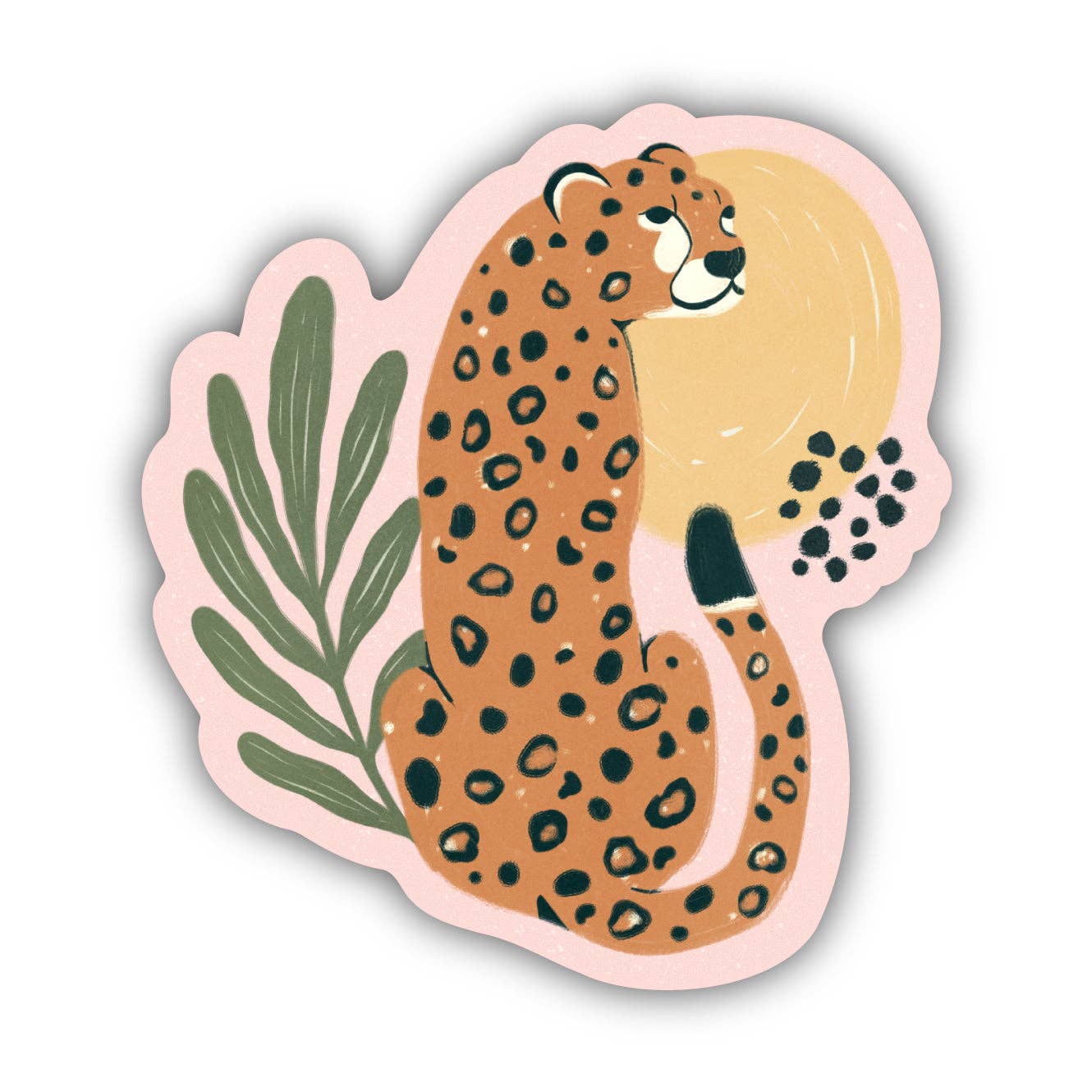 Cute Cheetah Sticker