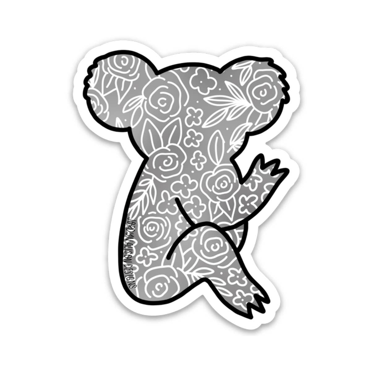 Koala, Charity Vinyl Sticker