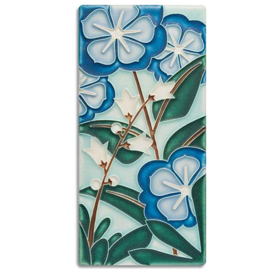 Starry Flowers – 4x8 art tile