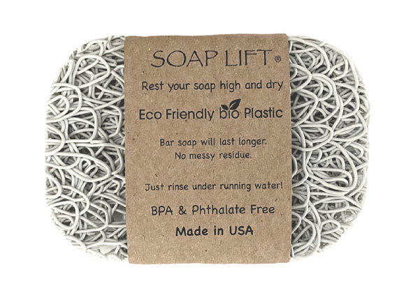The Original Soap Lift Soap Saver - Mist (Light Gray)