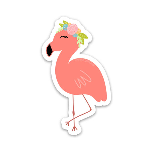 Flamingo, Vinyl Sticker