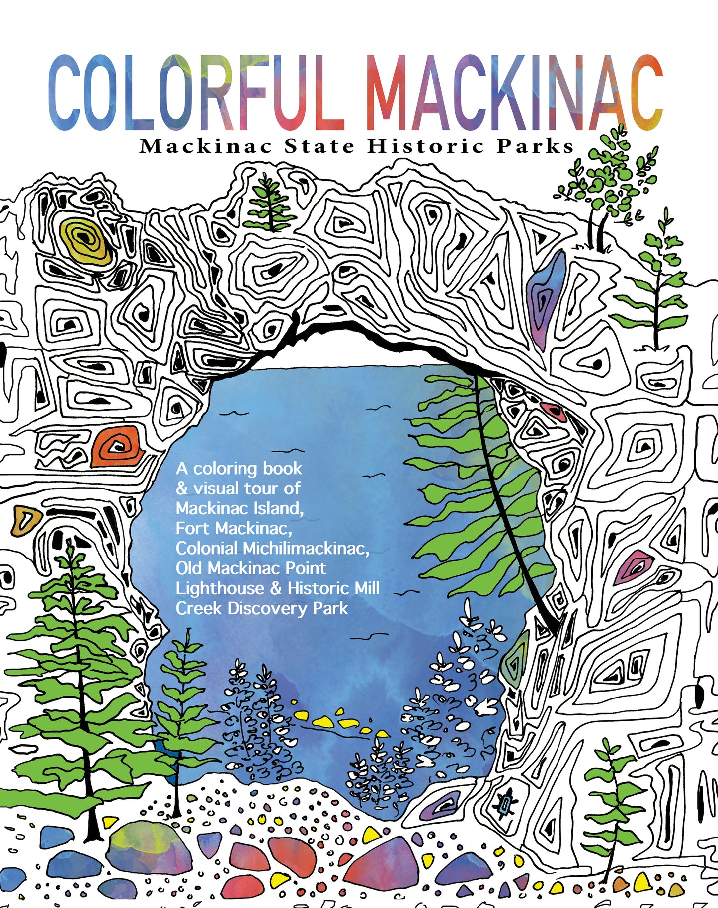 COLORFUL Mackinac Coloring Book