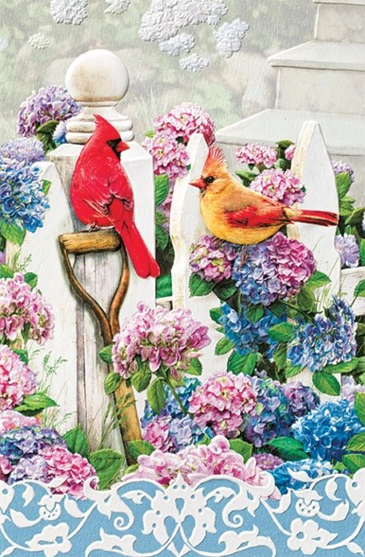 Garden Mates – An embossed get well card by Pumpernickel Press.