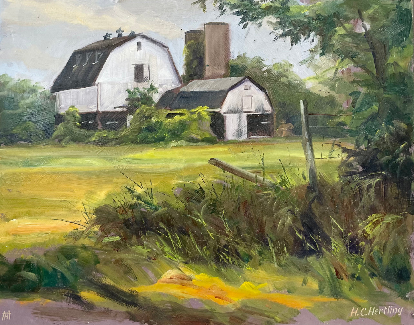 Milford and 12 Mile - Oil Painting