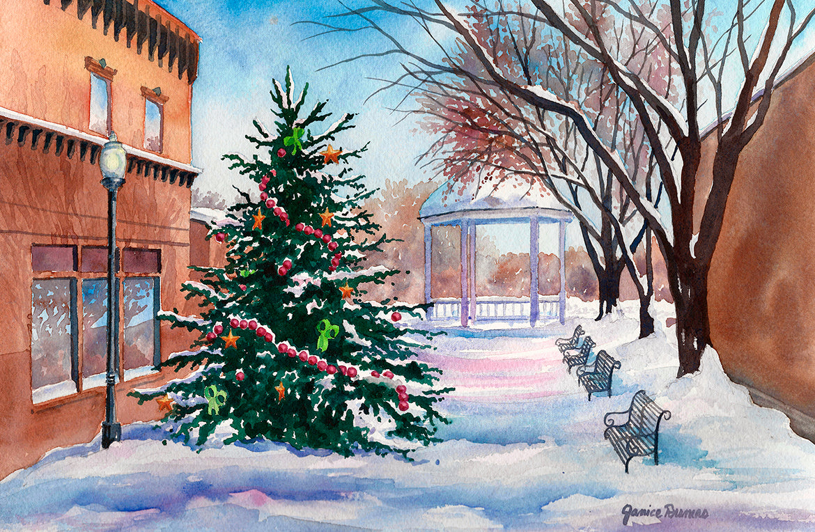 Milford Christmas - fine art print