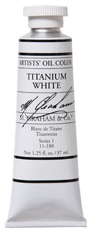 M. Graham Artists' Oil Color 5oz Titanium White