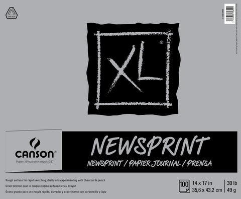 Canson XL Newsprint Pack (Pickup Only)